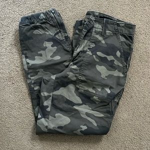Camouflage joggers